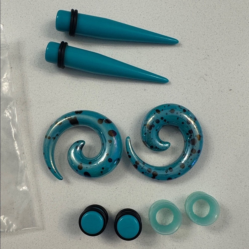 Spiral Snail Tapers Plugs Stretcher Gauges Swirl Ears Tunnels Earrings